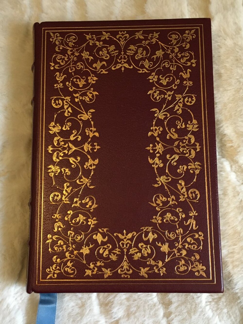1975 Franklin Library Wuthering Heights Genuine Leather 22k Gold Limited Ed Book